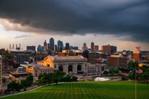 concrete leveling - storm in kansas city