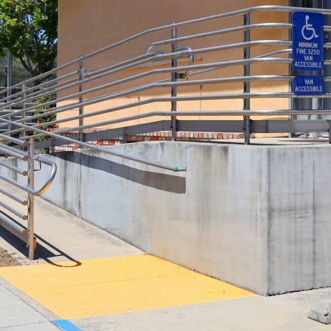 concrete leveling ADA compliant building